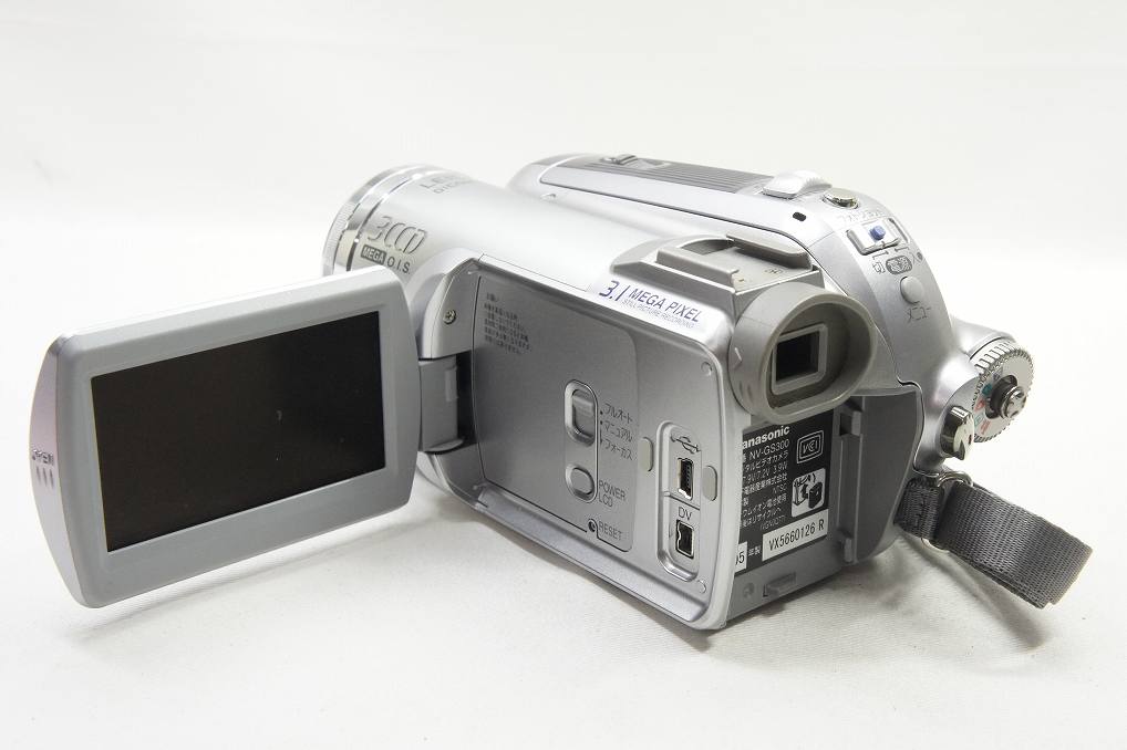 Panasonic パナソニック NV-GS300 デジタルビデオカメラ シルバー 250730a