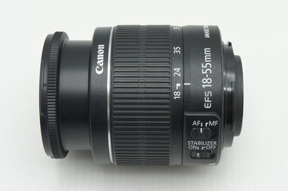 Canon キヤノン EF-S 18-55mm F3.5-5.6 IS II APS-C ズームレンズ フード付 260129d