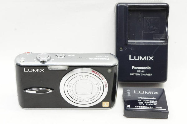 Panasonic パナソニック LUMIX DMC FX01 コンパクトデジタルカメラ エクストラブラック 250222a