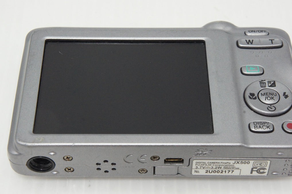 FUJIFILM フジフィルム FinePix JX500 コンパクトデジタルカメラ シルバー 260513ab