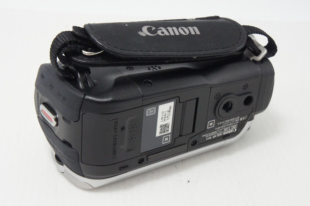 美品 Canon キヤノン iVIS HF R11 デジタルビデオカメラ シルバー 260811a