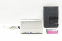 良品 SONY ソニー Cyber-shot DSC-T1 コンパクトデジタルカメラ シルバー 241209y