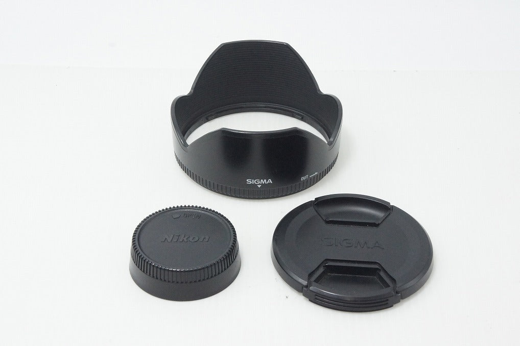 良品 SIGMA シグマ 50mm F1.4 EX DG HSM Nikon ニコン Fマウント 単焦点レンズ フード付 260819a