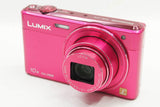 良品 Panasonic パナソニック LUMIX DMC-SZ9 コンパクトデジタルカメラ ピンク 241207h