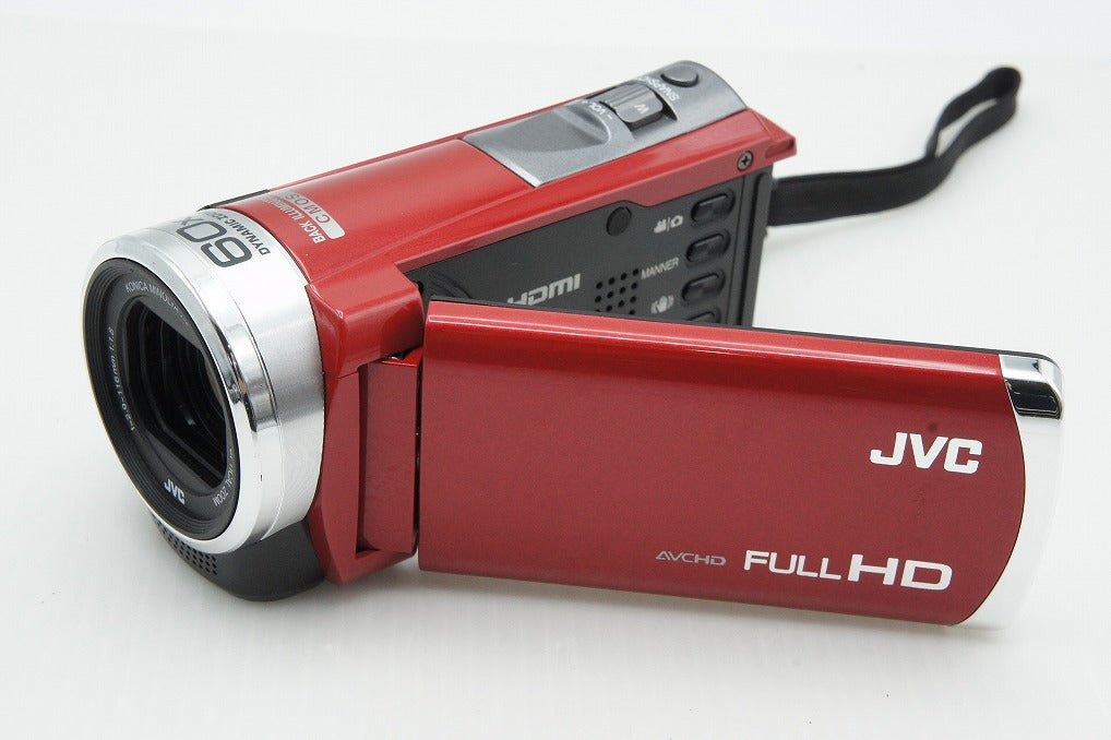美品 JVC ケンウッド Everio GZ-E109 デジタルビデオカメラ レッド 260316c