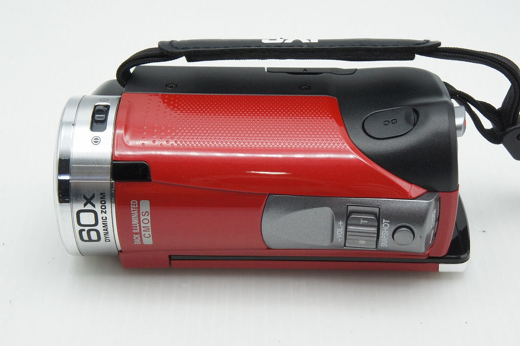 美品 JVC ケンウッド Everio GZ-E109 デジタルビデオカメラ レッド 260316c