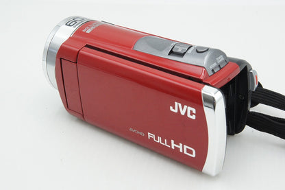美品 JVC ケンウッド Everio GZ-E109 デジタルビデオカメラ レッド 260316c