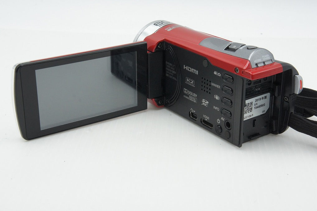 美品 JVC ケンウッド Everio GZ-E109 デジタルビデオカメラ レッド 260316c