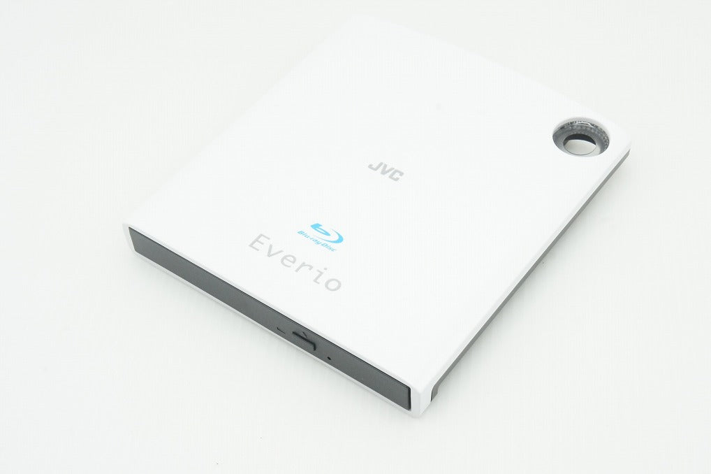 美品 JVC ケンウッド BDライター CU-BD5 ホワイト 260129b