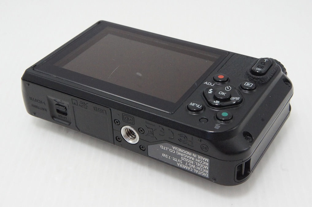良品 RICOH リコー WG-7 コンパクトデジタルカメラ ブラック 260508g