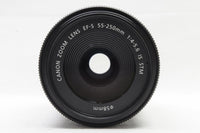 美品 Canon キヤノン EF-S 55-250mm F4-5.6 IS STM ズームレンズ 250223c