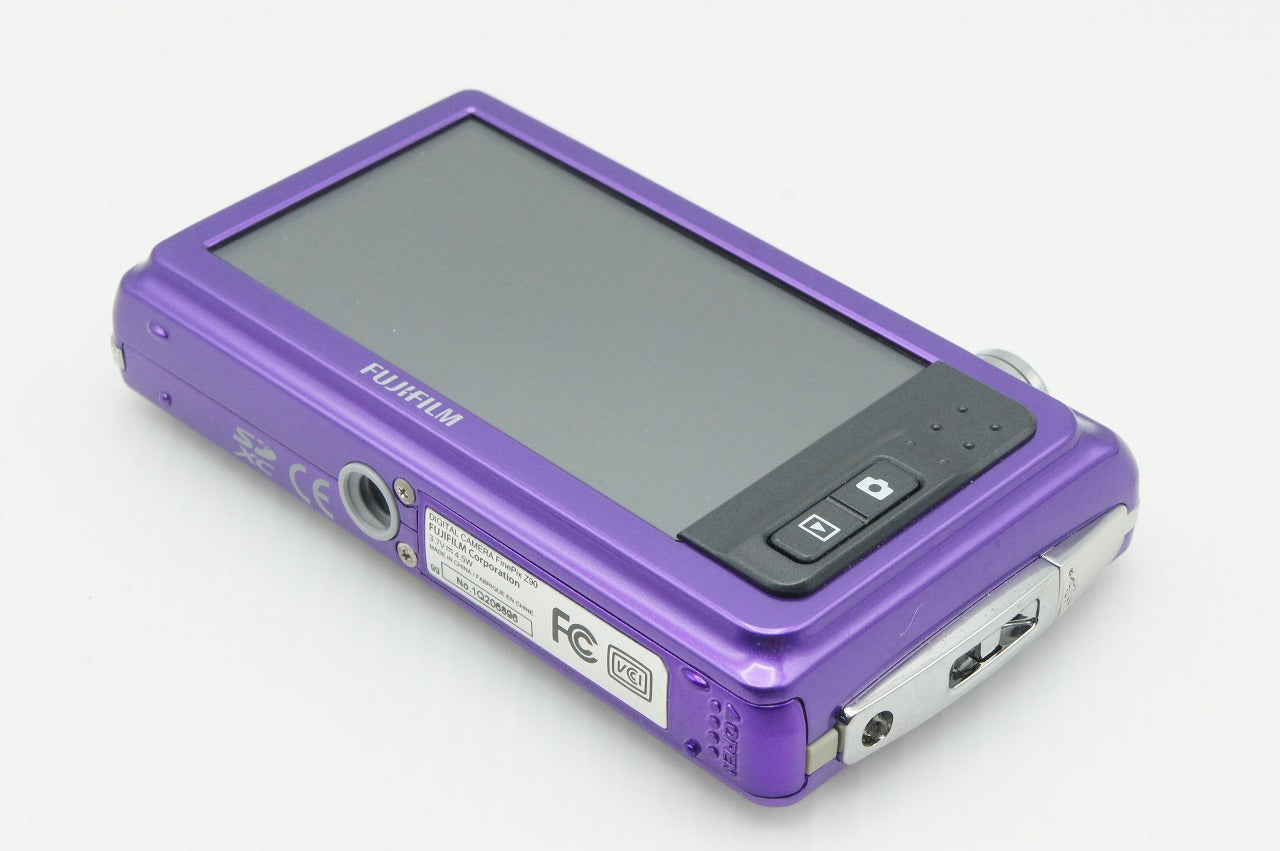 美品 FUJIFILM フジフィルム FinePix Z90 コンパクトデジタルカメラ パープル 260129j