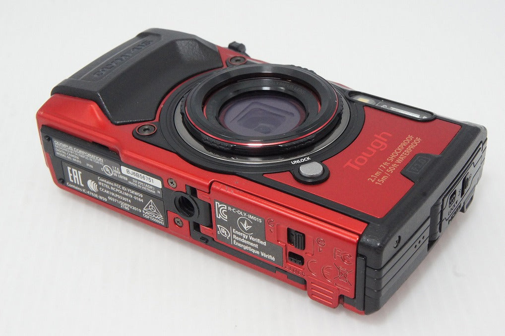 良品 OLYMPUS オリンパス TOUGH TG-6 コンパクトデジタルカメラ レッド 元箱付 260508c