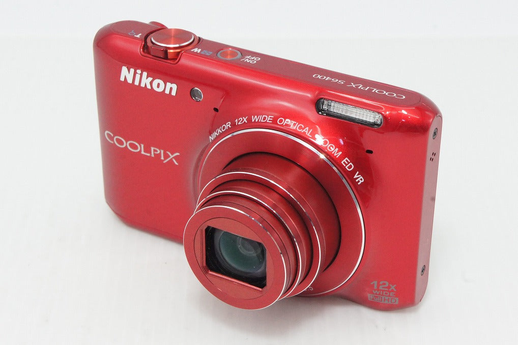 Nikon デジカメ COOLPIX S6400 人気　レッド　ジャンク品 美品 Nikon ニコン COOLPIX S6400 コンパクトデジタルカメラ
