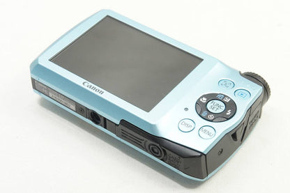 訳あり品 Canon キヤノン PowerShot A3200 IS コンパクトデジタルカメラ ブルー 元箱付 250521e