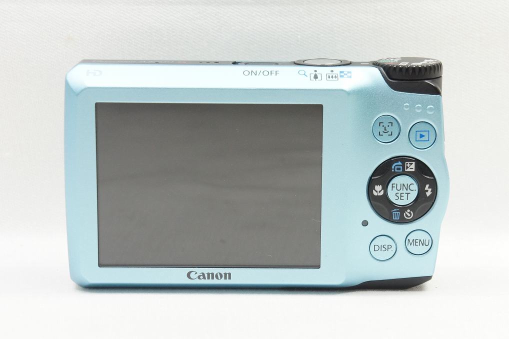 訳あり品 Canon キヤノン PowerShot A3200 IS コンパクトデジタルカメラ ブルー 元箱付 250521e