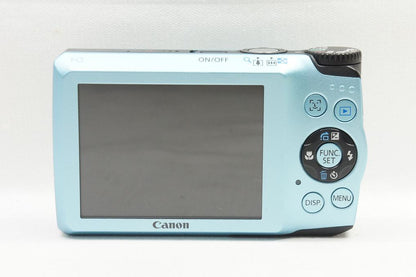 訳あり品 Canon キヤノン PowerShot A3200 IS コンパクトデジタルカメラ ブルー 元箱付 250521e