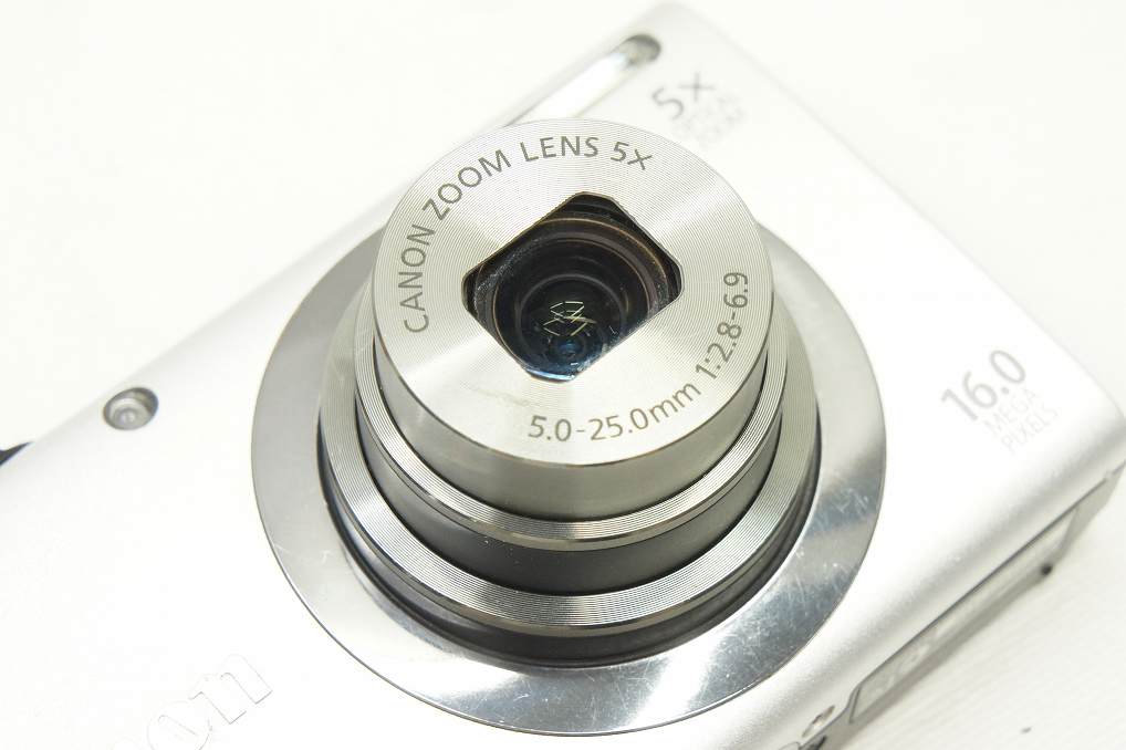 Canon キヤノン PowerShot A2300 コンパクトデジタルカメラ シルバー 250803a