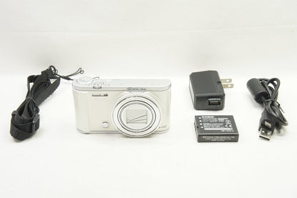 CASIO カシオ HIGH SPEED EXILIM EX-ZR3200 コンパクトデジタルカメラ ホワイト 250521g