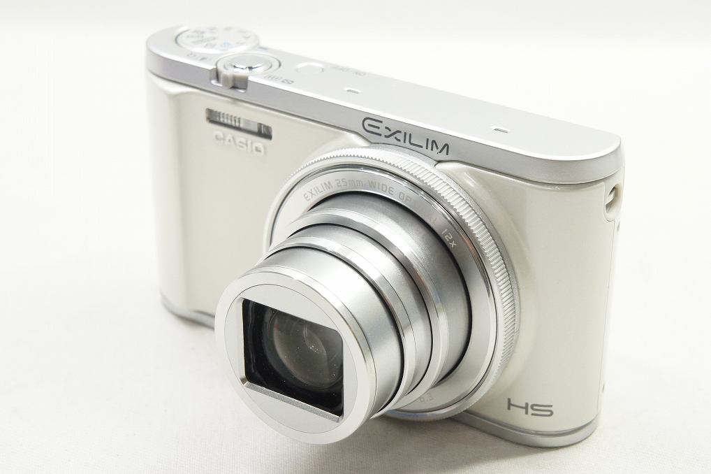 CASIO カシオ HIGH SPEED EXILIM EX-ZR3200 コンパクトデジタルカメラ ホワイト 250521g