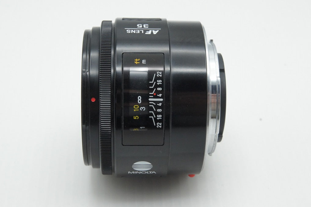 MINOLTA ミノルタ AF 35mm F2 単焦点レンズ フード付 260316aj