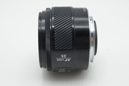 MINOLTA ミノルタ AF 35mm F2 単焦点レンズ フード付 260316aj