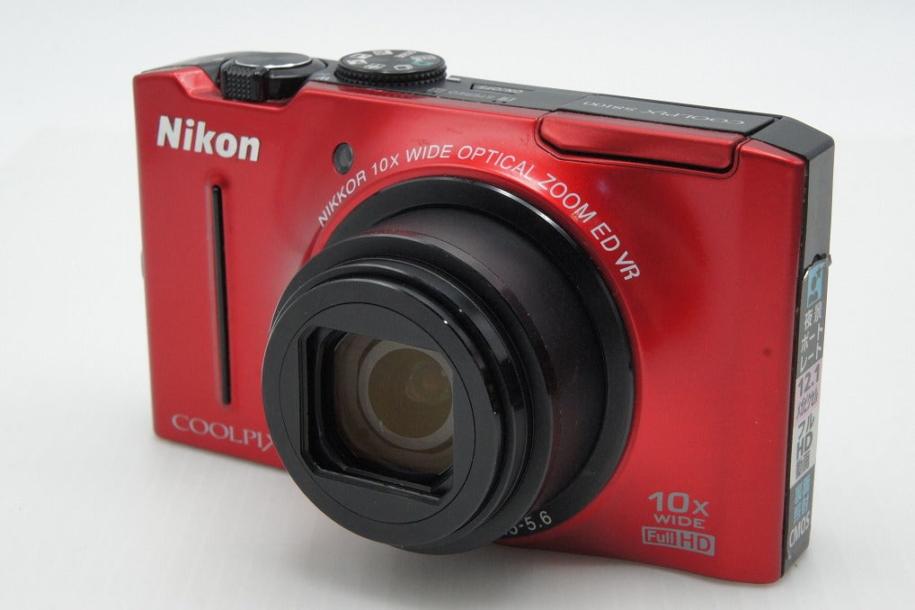 Nikon ニコン COOLPIX S8100 コンパクトデジタルカメラ レッド 元箱付 260313q