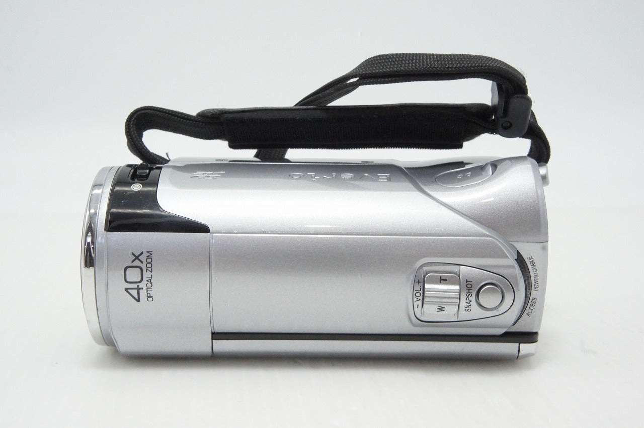 Good Condition JVC Kenwood Everio GZ-HM690-S Digital Video Camera Precious Silver 260512ag
