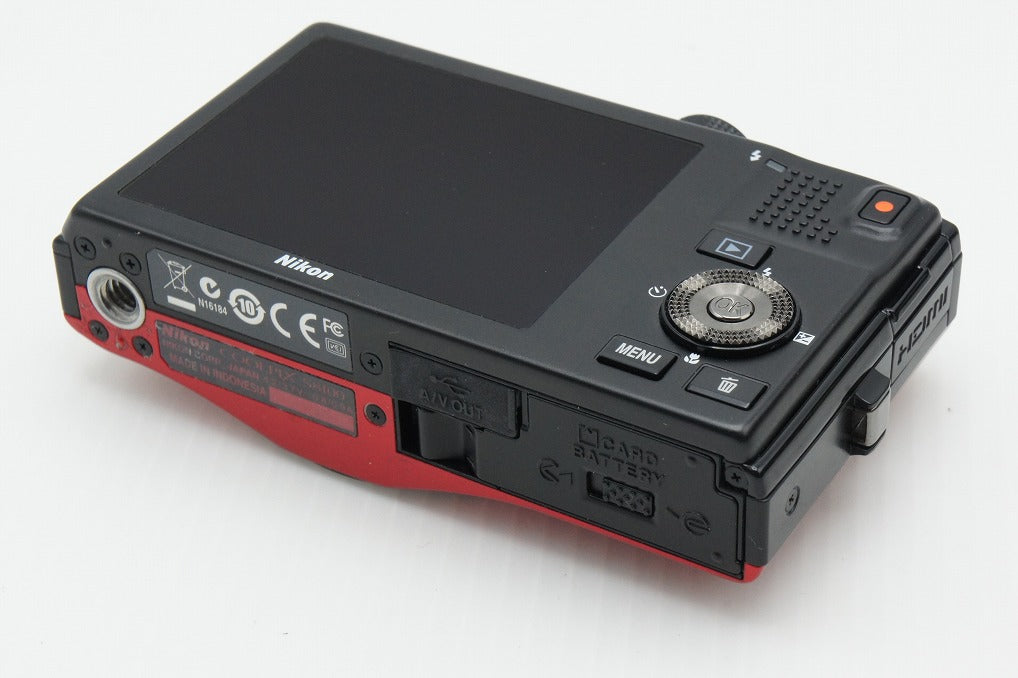 Nikon ニコン COOLPIX S8100 コンパクトデジタルカメラ レッド 元箱付 260313q