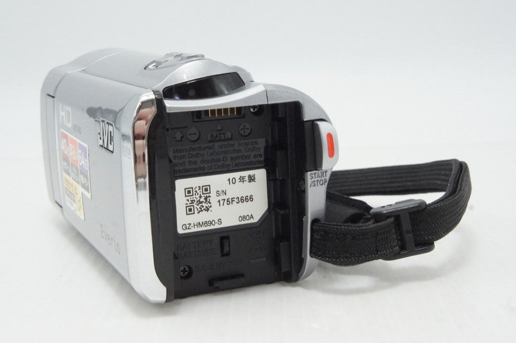 良品 JVC ケンウッド Everio GZ-HM690-S デジタルビデオカメラ