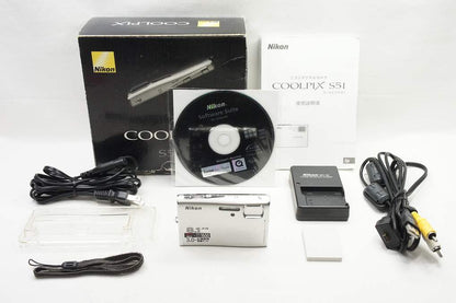 Nikon ニコン COOLPIX S51 コンパクトデジタルカメラ シルバー 元箱付 250521b