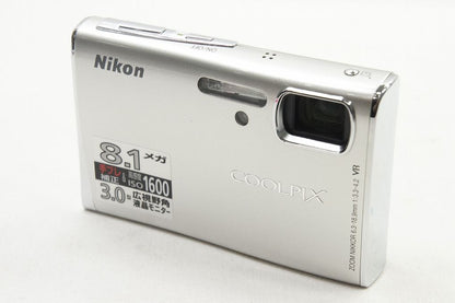 Nikon ニコン COOLPIX S51 コンパクトデジタルカメラ シルバー 元箱付 250521b
