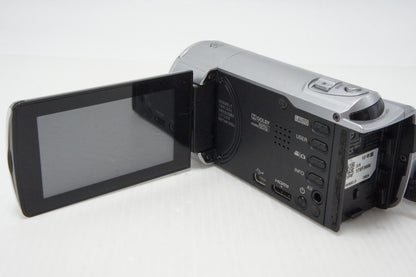 Good Condition JVC Kenwood Everio GZ-HM690-S Digital Video Camera Precious Silver 260512ag
