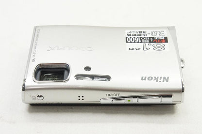 Nikon ニコン COOLPIX S51 コンパクトデジタルカメラ シルバー 元箱付 250521b