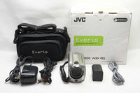 良品 JVC ケンウッド Everio GZ-HD620 デジタルビデオカメラ シルバー 元箱付 241027c