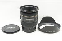 良品 MINOLTA ミノルタ AF 17-35mm F3.5 G SONY ソニー αマウント ズームレンズ フード付 240607n