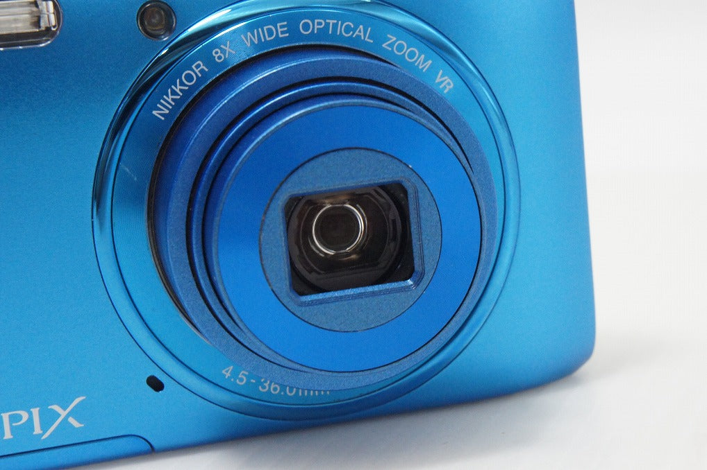 良品 Nikon ニコン COOLPIX S3600 コンパクトデジタルカメラ コバルトブルー 元箱付 260818e