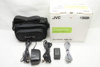 良品 JVC ケンウッド Everio GZ-HD620 デジタルビデオカメラ シルバー 元箱付 241027c