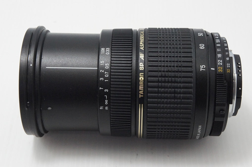 良品 TAMRON タムロン SP AF 28-75mm F2.8 XR Di LD Aspherical IF MACRO A09 Nikon ニコン Fマウント ズームレンズ 260819d