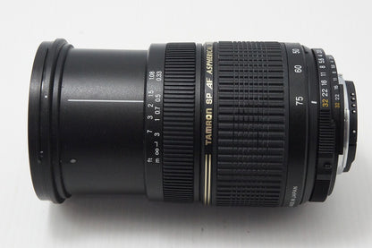 良品 TAMRON タムロン SP AF 28-75mm F2.8 XR Di LD Aspherical IF MACRO A09 Nikon ニコン Fマウント ズームレンズ 260819d