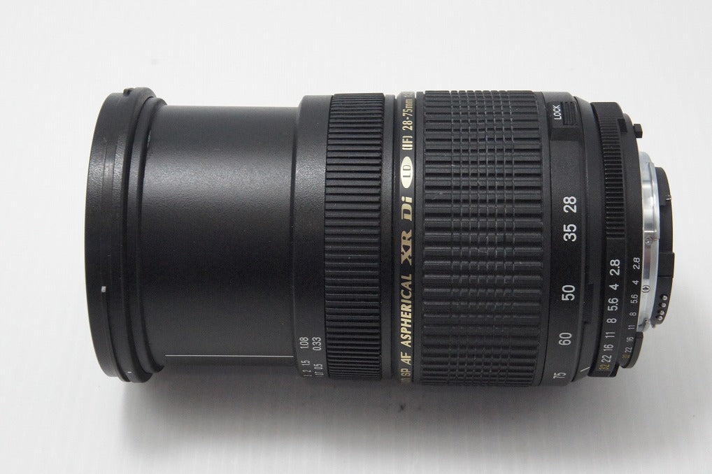 良品 TAMRON タムロン SP AF 28-75mm F2.8 XR Di LD Aspherical IF MACRO A09 Nikon ニコン Fマウント ズームレンズ 260819d
