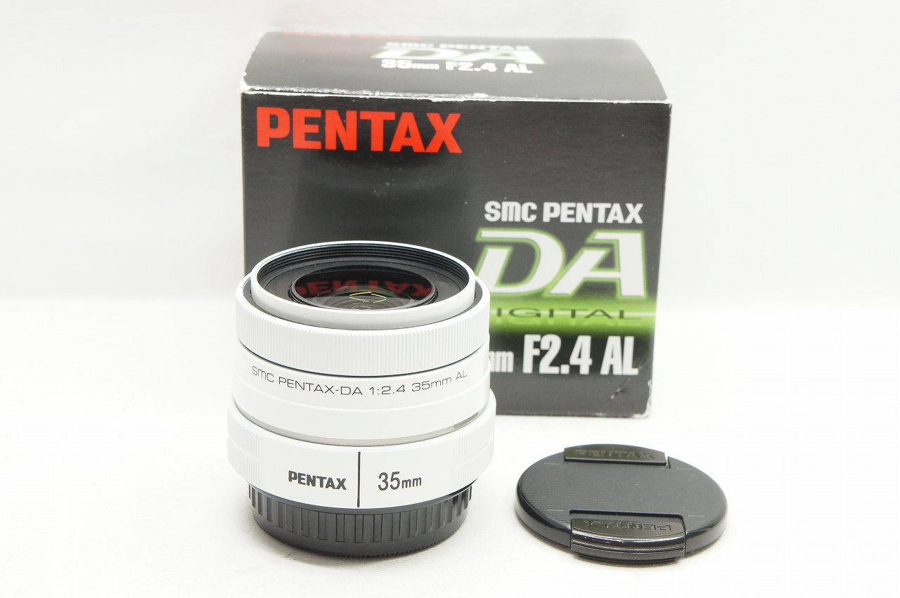 美品 PENTAX ペンタックス smc PENTAX DA 35mm F2.4 AL 単焦点レンズ ホワイト 元箱付 231005d –  アルプスカメラ