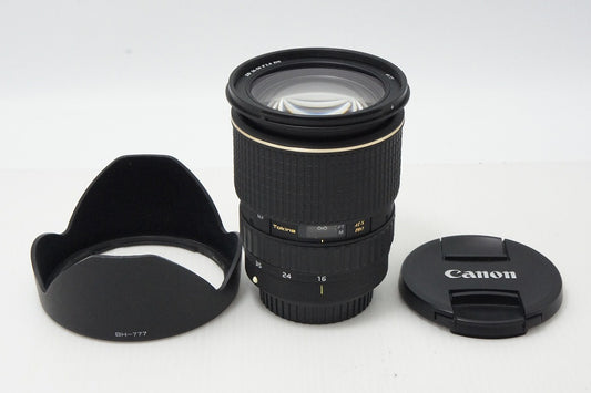 Excellent Tokina AT-X PRO DX 16-50mm F2.8 IF ASPHERICAL Canon EF Mount APS-C Zoom Lens with Hood 260820l
