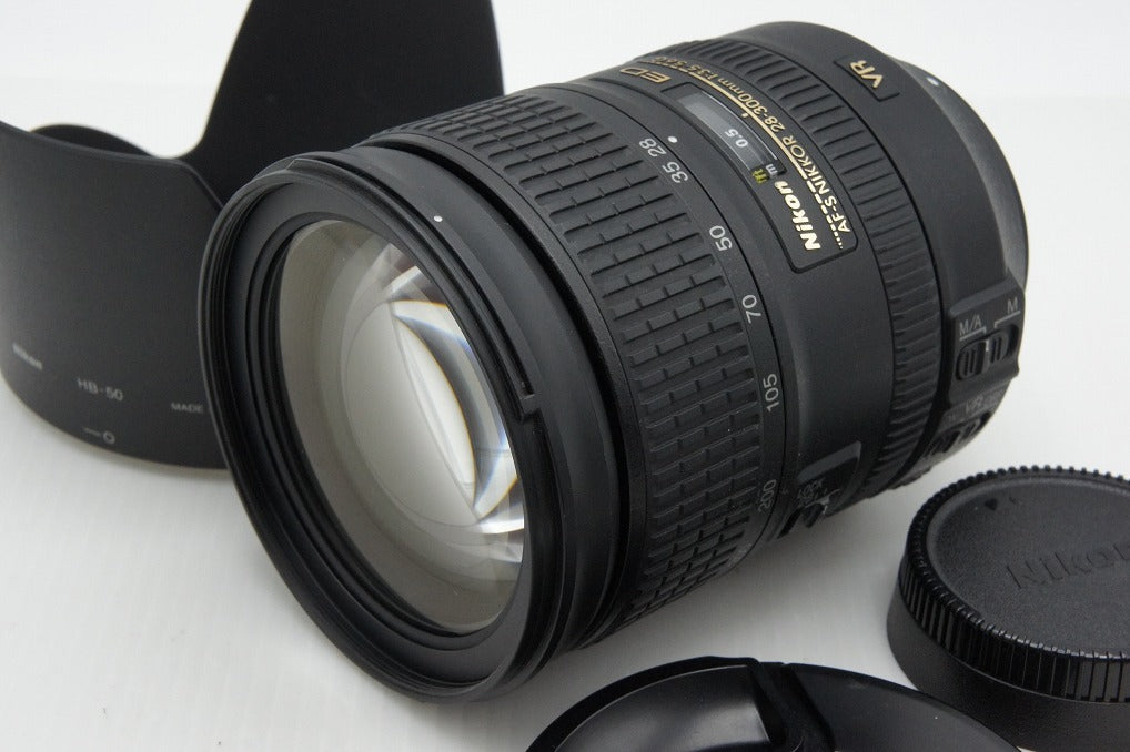 美品 Nikon ニコン AF-S NIKKOR 28-300mm F3.5-5.6G ED VR ズームレンズ 元箱付 260317j