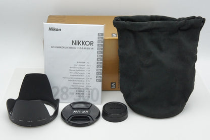 美品 Nikon ニコン AF-S NIKKOR 28-300mm F3.5-5.6G ED VR ズームレンズ 元箱付 260317j