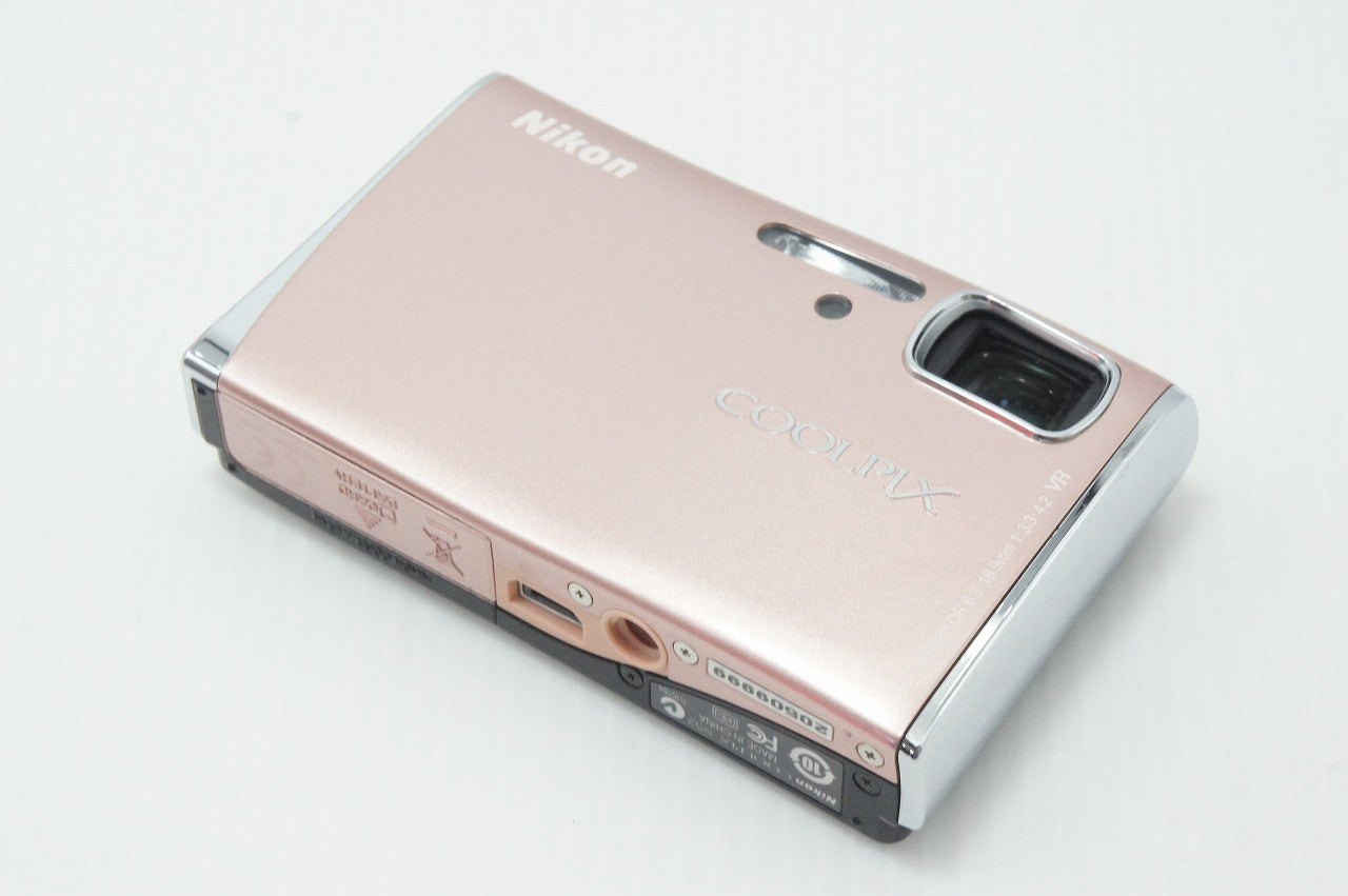 Nikon COOLPIX S52 コンパクトデジタルカメラ コーラルピンク 260820c