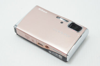 Nikon COOLPIX S52 コンパクトデジタルカメラ コーラルピンク 260820c