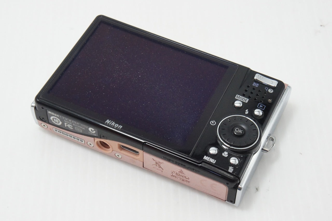 Nikon COOLPIX S52 コンパクトデジタルカメラ コーラルピンク 260820c
