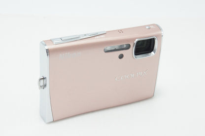 Nikon COOLPIX S52 コンパクトデジタルカメラ コーラルピンク 260820c