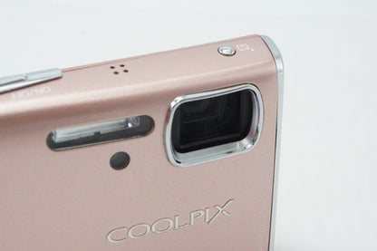Nikon COOLPIX S52 コンパクトデジタルカメラ コーラルピンク 260820c